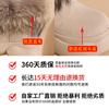 Raccoon hair thick-soled snow boots women's fleece thickened winter new non-slip warm short boots