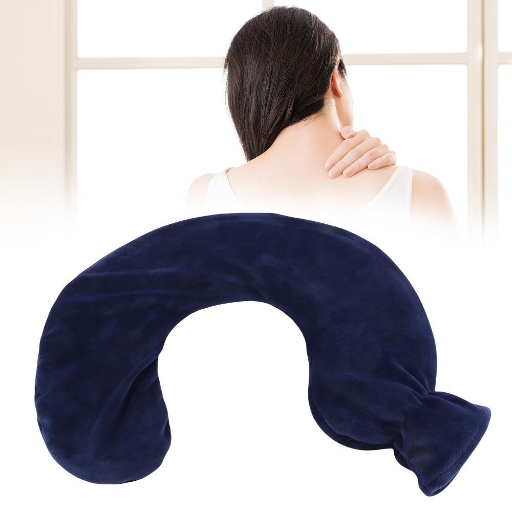 Removable Cover Hot Water Bag U Shape U Shape Warmer Convenient Cervical Care Bag  Body Relax