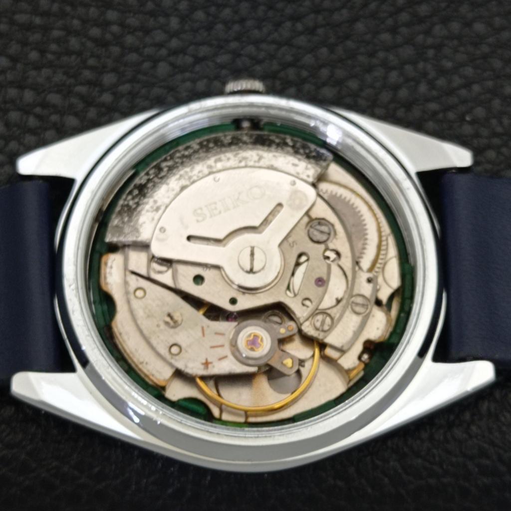 REFURBISHED SEIKO AUTOMATIC 6309A JAPAN MENS VINTAGE BLUE DIAL WATCH a701724-5