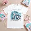 Y2K Anime Tričko s grafikou: Harajuku Streetwear Top