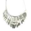 Les Trésors De Lily [M1950] - Silver 'Cléopatra' Designer Necklace