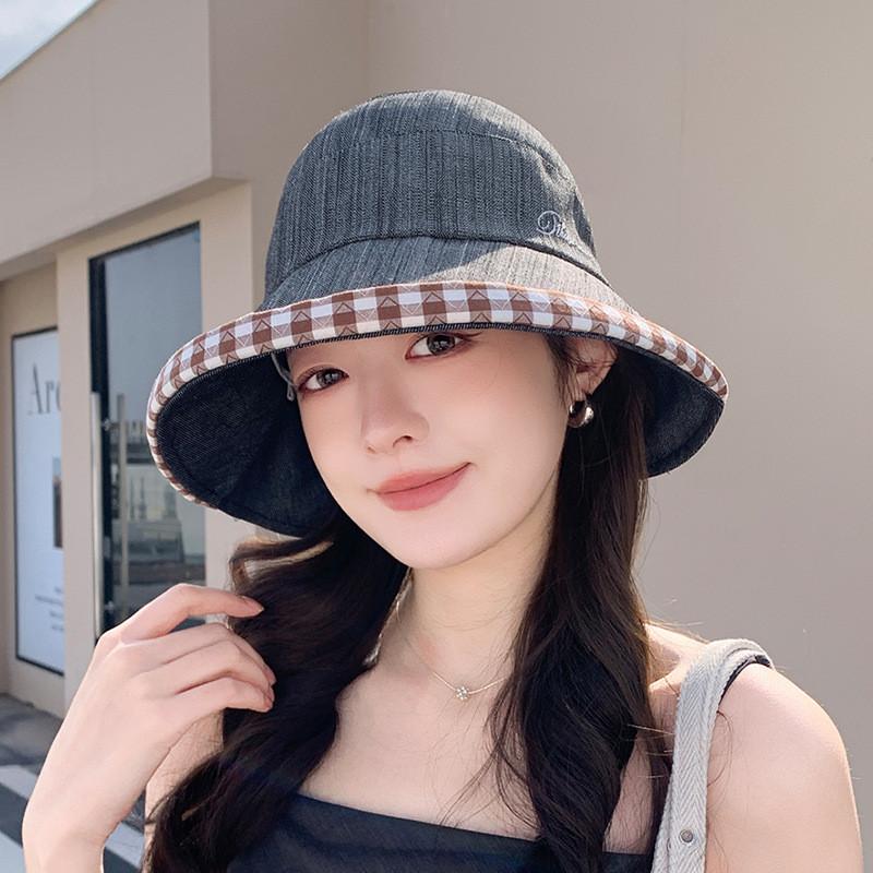 Summer Sun Protection Hat With Large Brim And Butterfly Bow For Outdoor Leisure