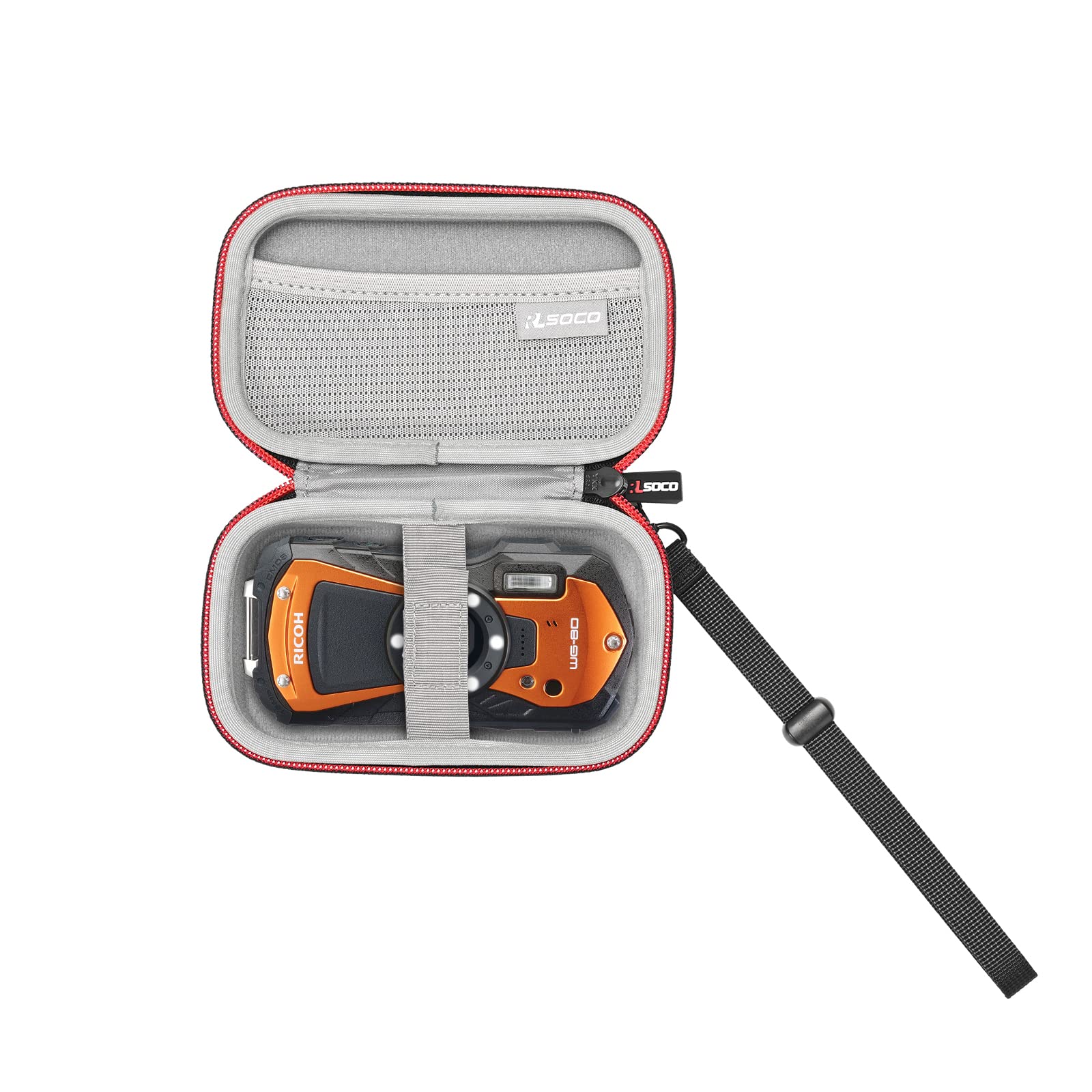 

RLSOCO Storage Case for RICOH WG-80/WG-70/WG-30/WG-7/WG-6 Digital Cameras, Seimitsu Kanagata, Compact Storage Case
