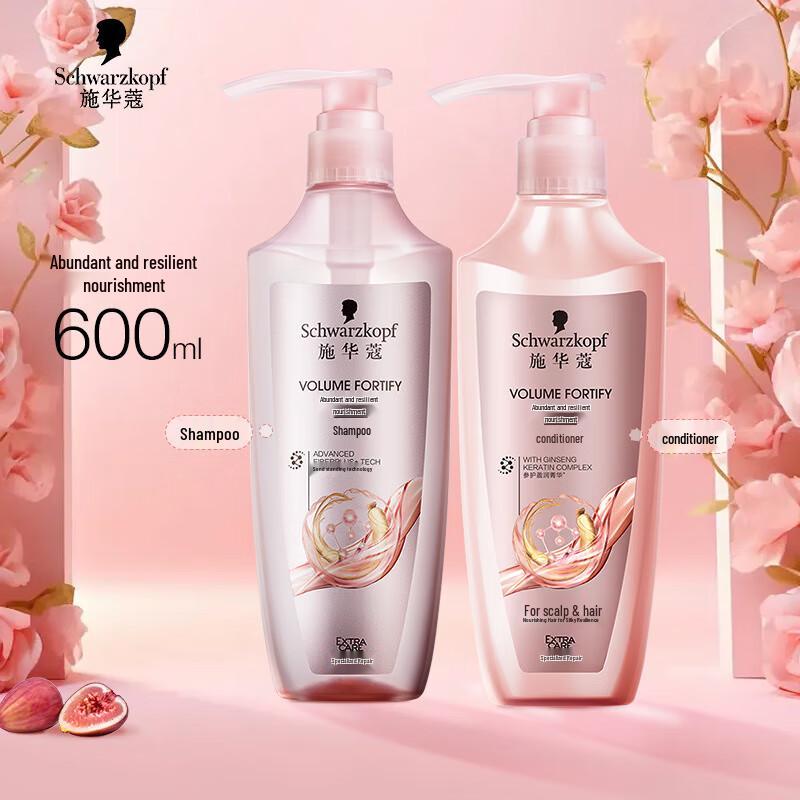 Schwarzkopf Volumizing & Strengthening Shampoo & Conditioner Set
