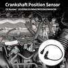 Crankshaft Position Sensor for Chevrolet Aveo 1.6 2004-2006 Sturdy No.25182450 Engine Crank CKP Sensor Black 1 Pc
