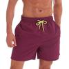 Sommer Herren Strandhosen Herren Vier-Punkt-Shorts Atmungsaktiv Lotusblatt Wasserabweisend Sportliche Freizeit-Hosen