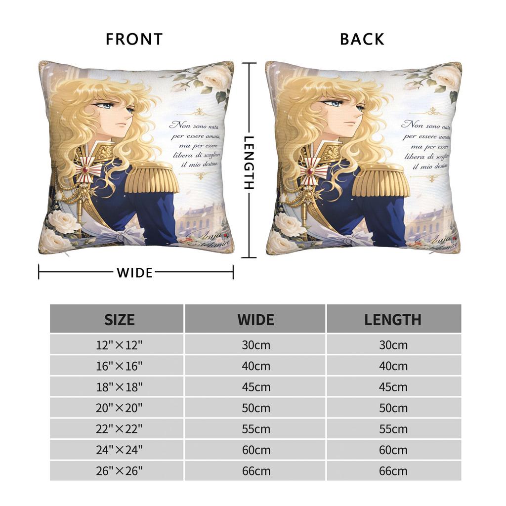 Rose of V-Versailles Lady Pillow Case Funny Pillow Cover Soft Pillowcases For Living Room Sofa