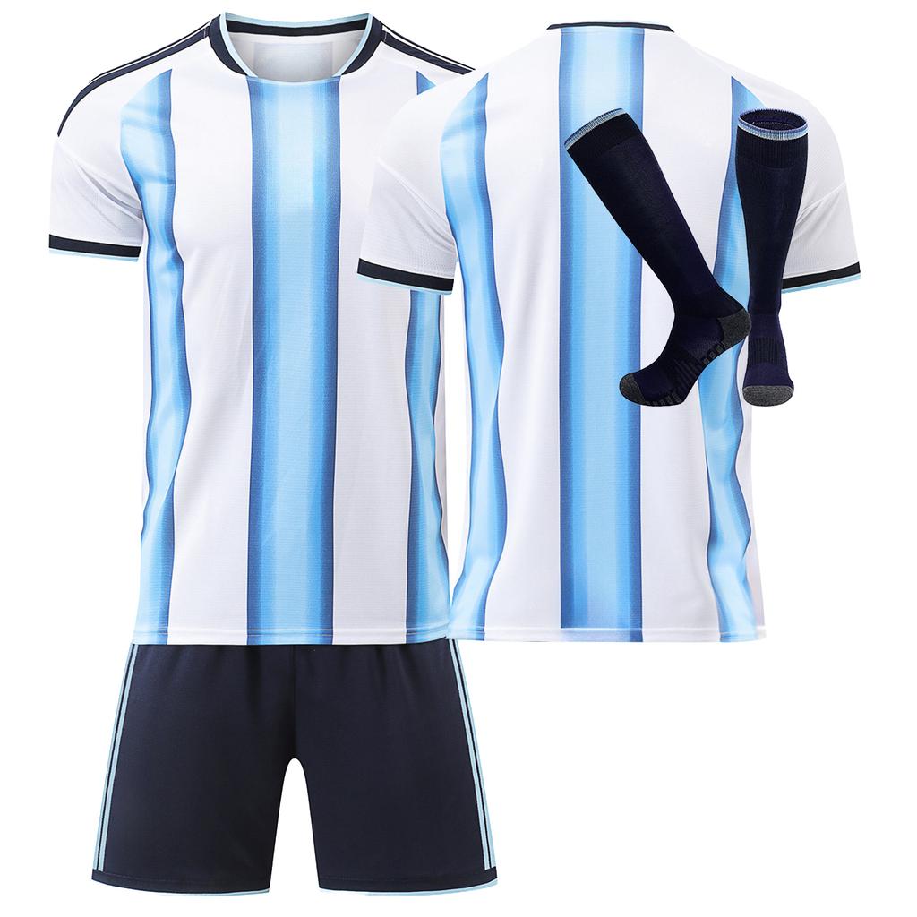 2526 Away Jerseys Sports Team Uniform Set Football Training Suit Set