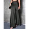 Moda Primaverile da Donna Nuova Gonna Lunga Semplice