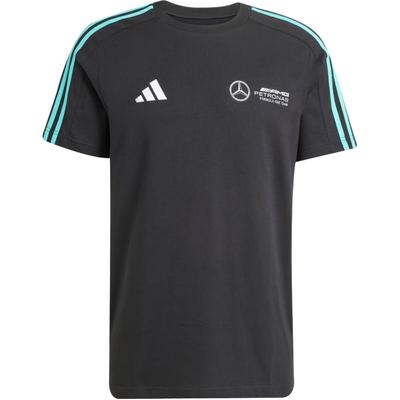 adidas Mercedes Amg Petronas Formula Team Dna T-Shirt Black/White Men Streetwear JV5425