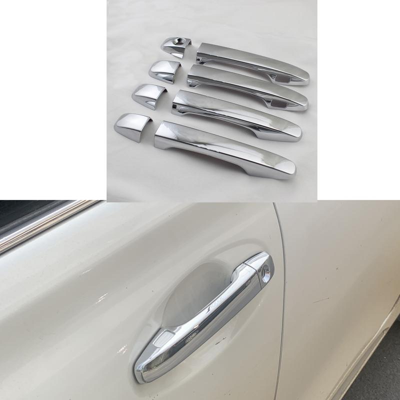 For Toyota Prius Prius30 30 2010 2011 2012 2013 2015 ABS Chrome Car Accessories Plated Door Handle Bowl Cover Trim Paste Style