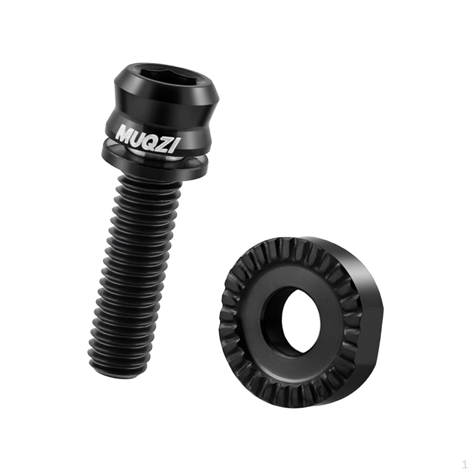 Болт переднего переключателя для повышения производительности велосипеда Black