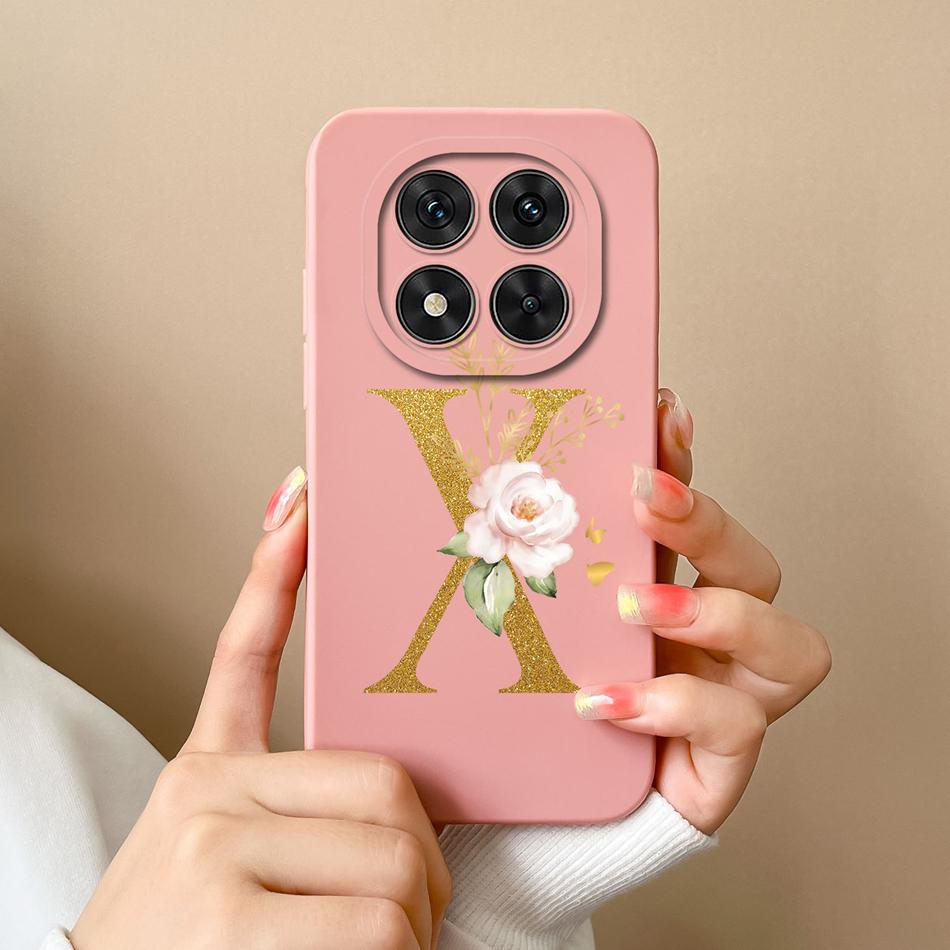 Case For Redmi Note 14 Pro Plus Simple Letter Soft Liquid Silicone Shockproof Phone Cover For Redmi Note14 14Pro 4G 5G Fundas