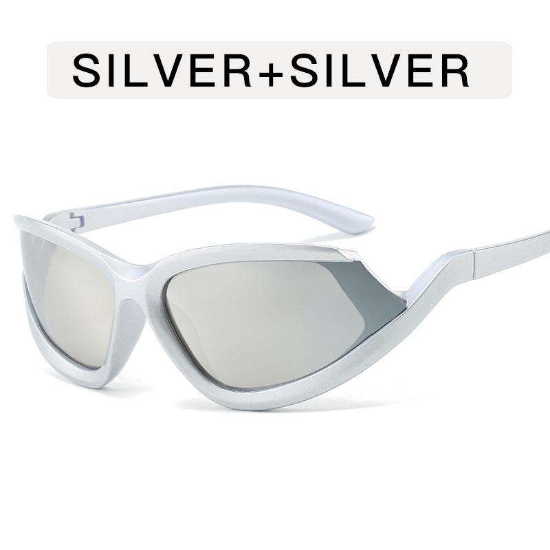 Future Technology Sense Sunglasses Men Punk Y2K Stylish Sun Glasses Women Party Stage Performance Sunglasses for Men