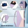 Cubot P80 Leather Case: Three-Color Patchwork Design with Contrast Card Slot for Max 5 5G Protection