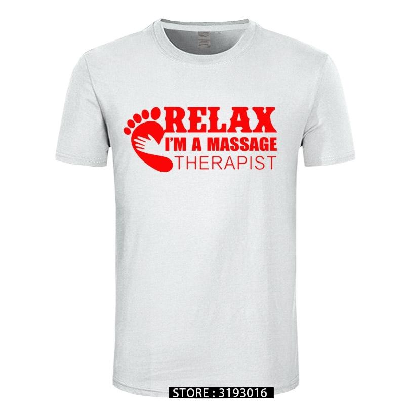 I Am A Massage Therapist Men T Shirt Summer New Fashion Short Sleeve ONeck Cotton Tshirt Funny Mens Tops