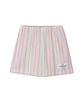Michikoleondeonkosino Lazy One-Mile Shorts Red Green Stripe