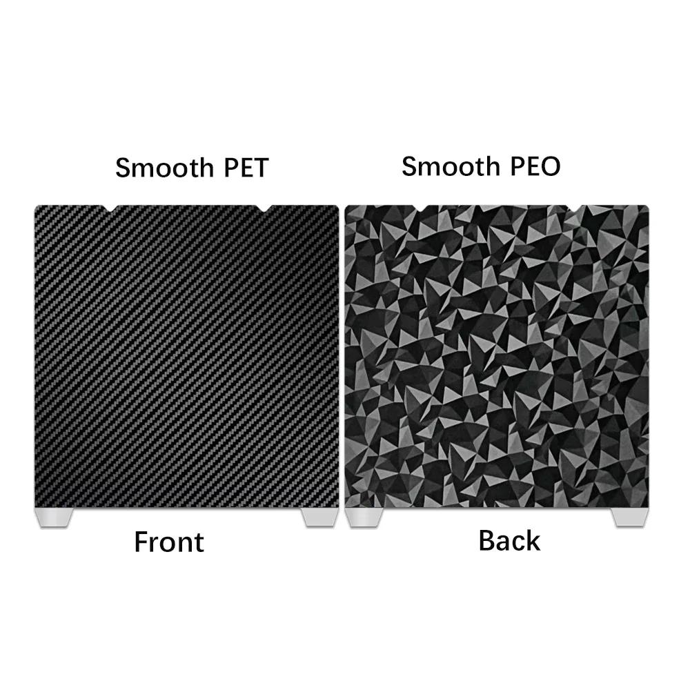 Für Ender 3 V3 SE Bauplatte V3 KE Texturiertes Pei Federstahl 235x235mm Glattes PET PEO Blech Für Creality K1/ Ender 3 S1/S1 Pro