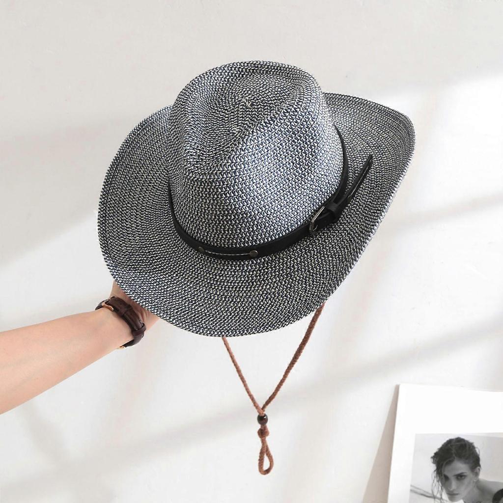 Multiuse Panama Straw Sun Hat with Roll Brims Breathable Hat For Enhancing Sunshade Great For Various Occasion Outfit Tibet