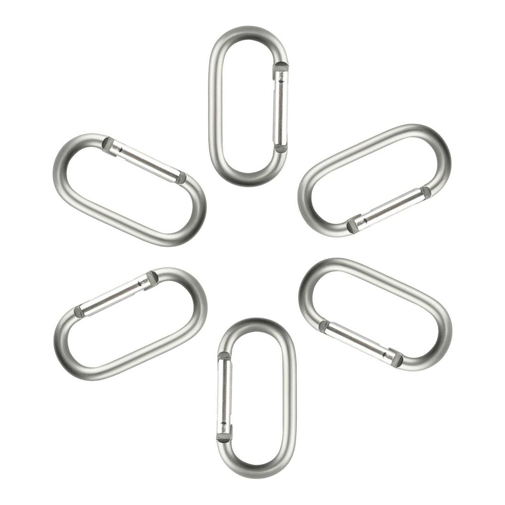 Aluminum Rings Outdoor Tool Camp Mountaineering Hook Climing Carabiner Buckle Keychain Travel Kit