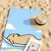 Cartoon Niedlich N-Nudaeng Handtuch Schnelltrocknend Strandhandtücher Sind Geeignet Für Schwimmbäder Camping Yoga Und Das Fitnessstudio