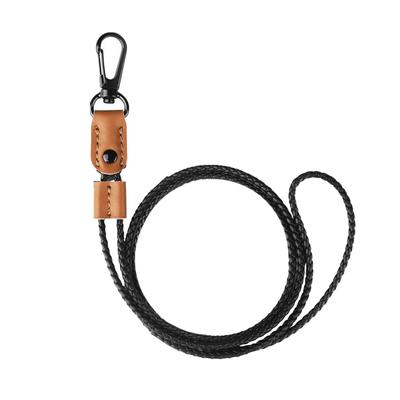 Key Lanyard Phone Keychain Lanyard Leather Chain Credential Holder Phone Strap