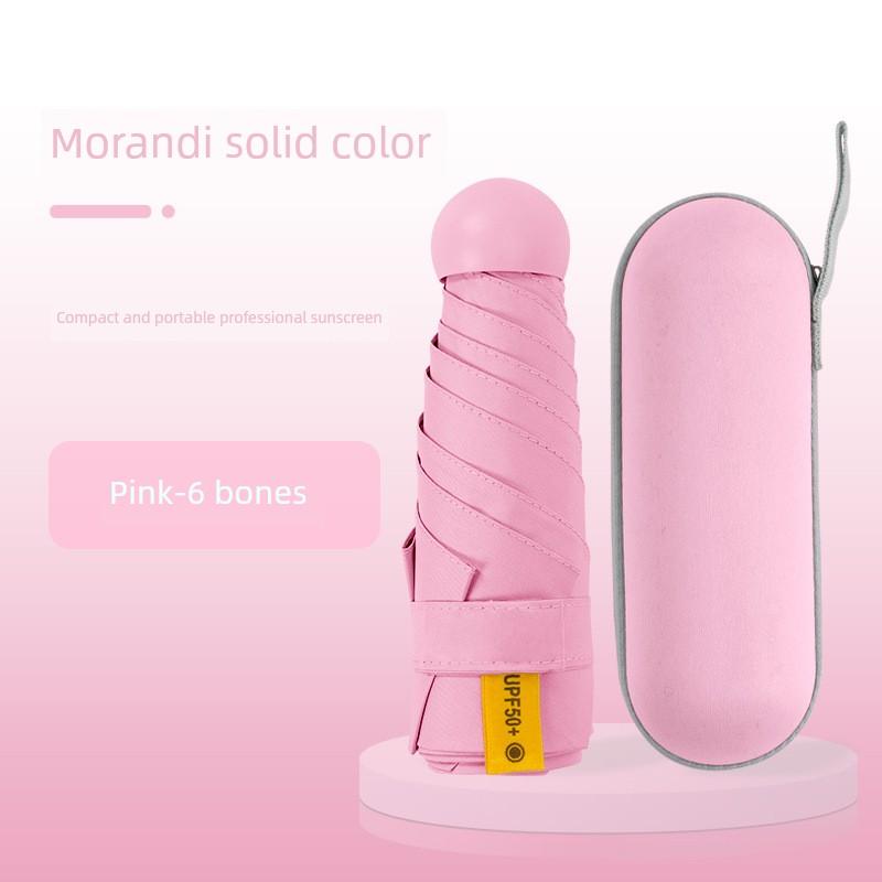 Dual-Use Umbrella for Women, Sun Protection, Uv Protection, Pocket Umbrella, 40% off Flat Sun Umbrellas, Compact Sunshade Umbrella