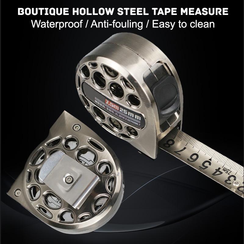 Woodworking Measuring Tape Waterproof Rustproof Nylon Wear-resistant Retractable Tape Agricultural Industrial Tape