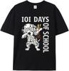 101 Days of School Dalmatian Dabbing T-shirt