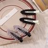 Polka Dot Seamless Hairpin Elegant Hair Styling Accessories Lightweigh Acrylic Hair Clips  Wedding