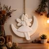 Little Girl Star Pendant DIY Resin Mold Little Angel Home Decoration Plaster Silicone Mold DIY Resin Craft Angel Plaster Mold