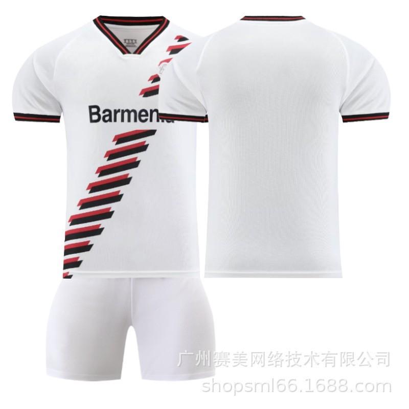

2324 Leverkusen Away Football Shirt Bundesliga No. 10 Wiltz 34 Zaka 22 Boniface Jersey Set 26#