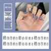 Chasing Light Cat's Eye Crystal Nails: Handmade, Detachable, Flash Diamond Design for Trendy, Stylish Looks.
