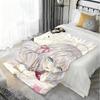 Cute Anime Character Polyester Tapestry With Free Hanging Accessories Wall Hanging Decor For Bedroom Dorm Friend Holiday Gift