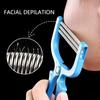 1/3 Stück Glatte Haut Gesichtshaarentferner Elastischer Lippenbrauen Haarentferner Handheld Gesichtshaarentferner Sanft