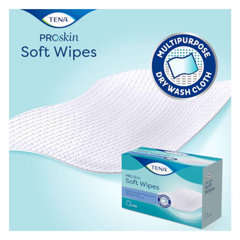 Tena Proskin Soft Wipes 135 pcs