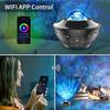Projektor Galaxy Led Planetarium Projektor Lampe Projektor Galaxy Tageslicht für Kinder mit Sprach-/Bluetooth-Steuerung LED-Sternprojektor für Erwachsene Kinder