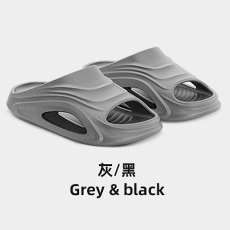 

Крутые тапочки толстая подошва верхняя одежда мужские домашние нескользящие домашние комнатные летние женские 44-45