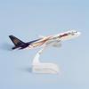 16cm Thai Smile 320 Airplane Scale Aircraft Metal Alloy Souvenir Collection ToyReplica Miniature Die-cast Airplane Toy planes