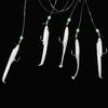 Luminous Fishing Rigs Fishing Baits Rigs, Fish Skin Sea Rigs, Glow Fishing Beads for Freshwater and Saltwater