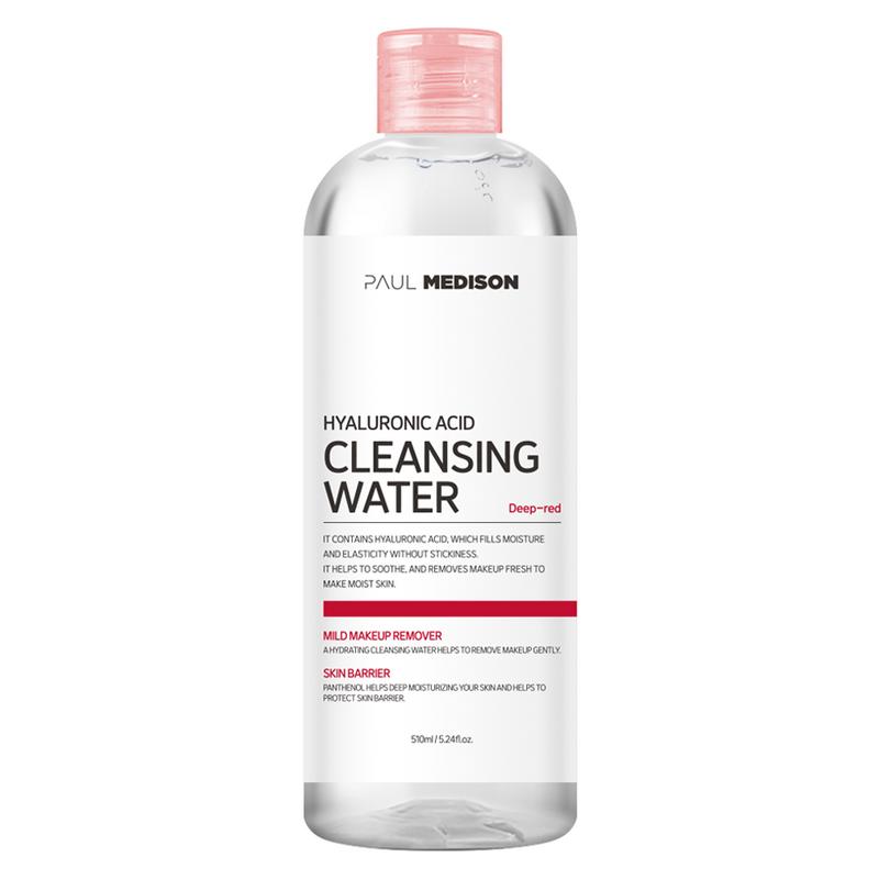 Paulmedison Hyaluronic Acid Cleansing Water, 510ml, 1 pcs