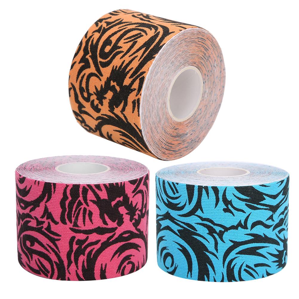 Camouflage Waterproof Soft Sports Bandage Breathable Pain Relief Protection Muscle Tape