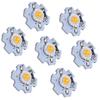 25 Stück 0,5W 5V Hochleistungs-LED-Lampenperle Lichtquellenchip mit Aluminiumplatte Gelbes Licht: 588‑590NM
