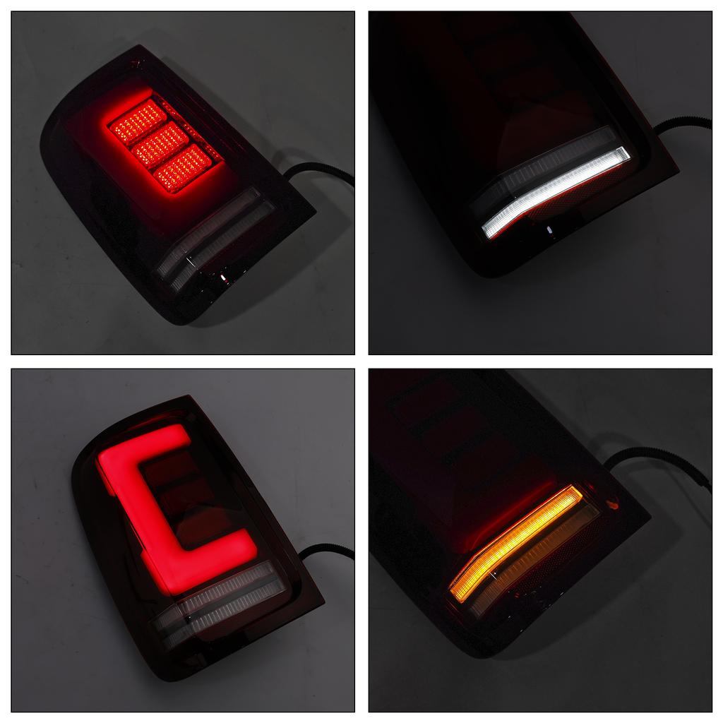 Rear Right & Left LED Tail Light Lamp Pair For VW Amarok V6 2008-2019 Red