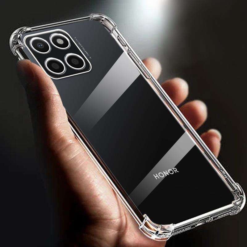 

Thickened Airbag Shockproof Clear Soft 6.5 Phone Case For Huawei Honor X6 case 4G Transparent Back Cover VNE-LX1 Funda cases