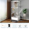 Large Bird Cages Safety Parrot Kiwi Birds Iron Net Cage Canaries Parrots Small Animals House Indoor Outdoor Aviary Birds' Cage