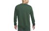 Nike T Shirts Men's Fir Green Crew Neck Moderate Straight Fit FB5510-323