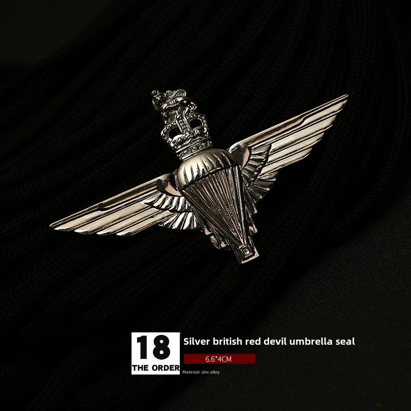 

Значок пілота авіації Значок військового вболівальника Значок парашута Значок майстерності Значок Брошка Медаль Значок шапки