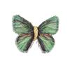 Versatile Retro Luxury Gradient Butterfly Brooch: Exquisite Embroidered Fashion Accessory