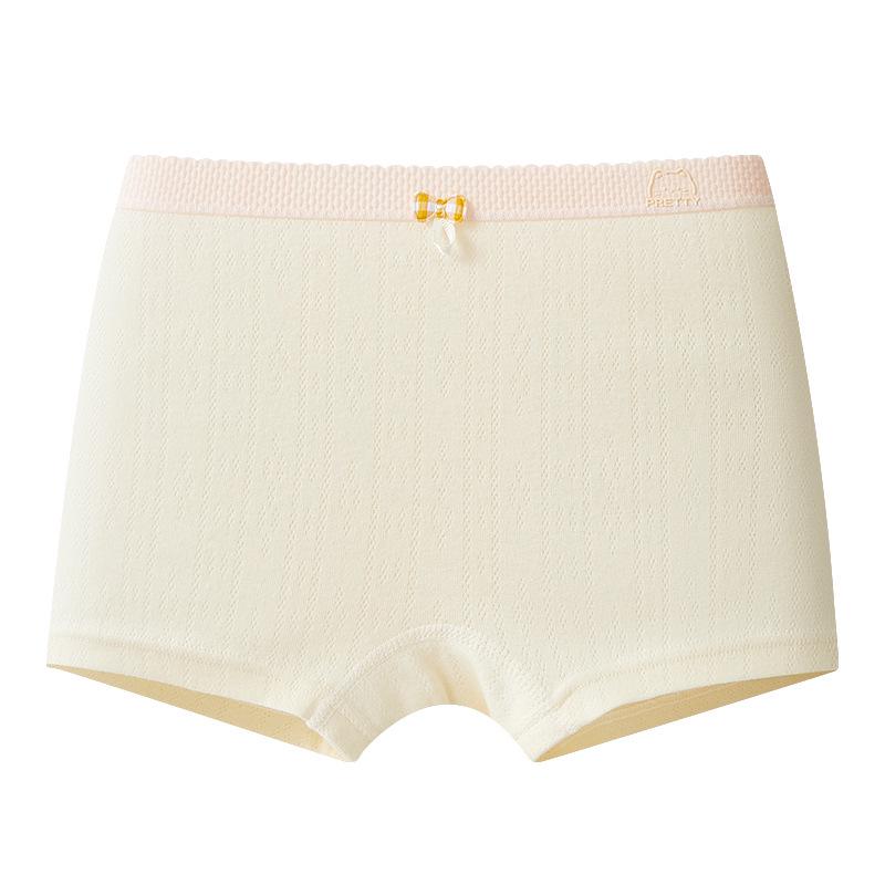 Girls' Antibacterial Cotton Boxer Briefs - Comfortable Fit for Middle & Big Kids